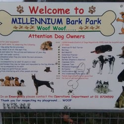 Millennium Park Blanchardstown - Dog park rules