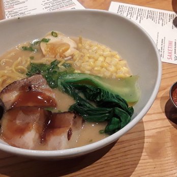 Tavernakaya - TK spicy miso ramen. The spicy is on the side - Nightlife Near Me - Madison, Wisconsin