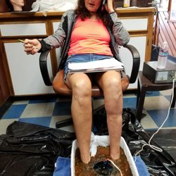 Vanishing American Barber Shop - Detox foot spa