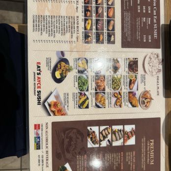 Eat's Ayce Sushi - Menu as of 3/29/25 - Japanese Near Me - Alhambra, California Eat's Ayce Sushi - Menu as of 3/29/25 - Japanese Near Me - Alhambra, California