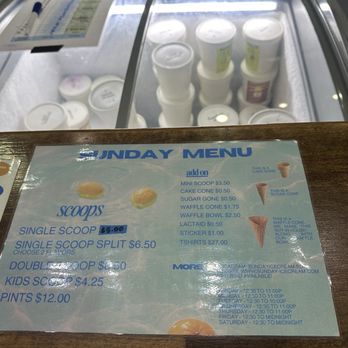 Sunday Ice Cream - Menu - Ice Cream & Frozen Yogurt Near Me - San Diego, California Sunday Ice Cream - Menu - Ice Cream & Frozen Yogurt Near Me - San Diego, California