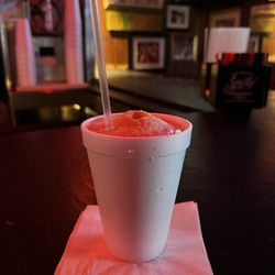 Sandshaker Lounge & Package Store - The World Famous "Bushwacker" frozen cocktail. YUM! (By the way.....they're customizable. )