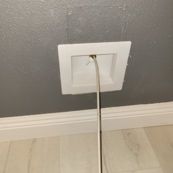 Echo Plumbing and Rooter - This is the wall after the replacement of the ice maker valve box. - Plumbing Near Me - Concord, California