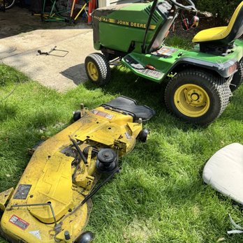 AHW - Deck removal with Tom's guidance! - Farm Equipment Repair Near Me - Wauconda, Illinois