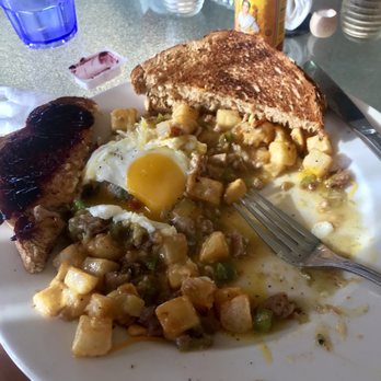 Bread Winners Cafe & Catering - Half eaten morning scramble with spicy chili!!! - Breakfast & Brunch Near Me - Arvada, Colorado