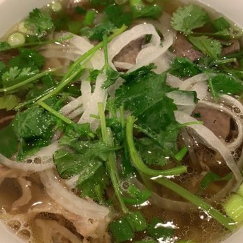 Mr Pho - The second bowl I got as a comp with cilantro still in it. - Vietnamese Near Me - Oceanside, California