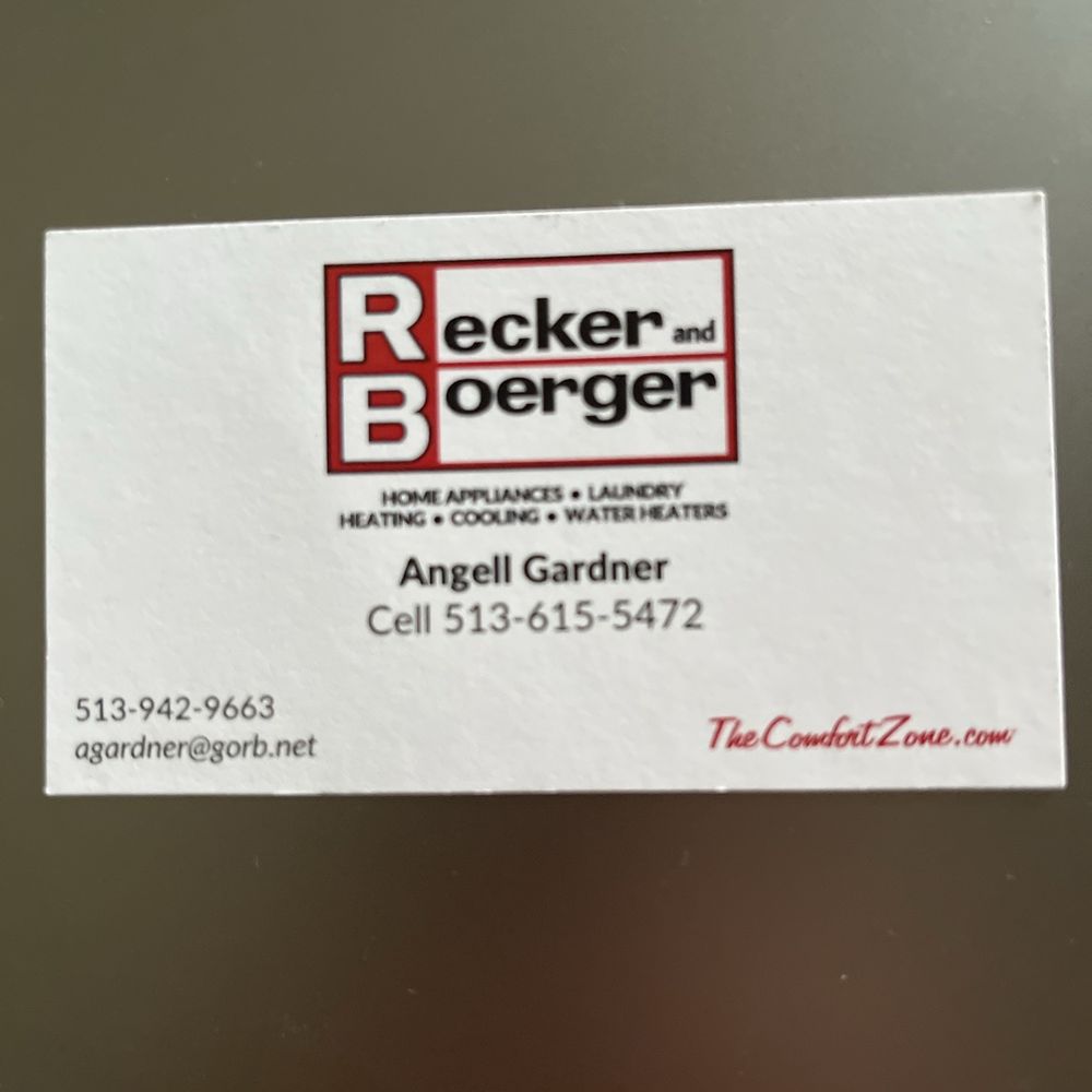 Recker & Boerger - Appliances Near Me - Cincinnati, Ohio Recker & Boerger - Appliances Near Me - Cincinnati, Ohio
