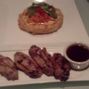 Bar Louis - Salmon sushi pizza and grilled wings. - New American Near Me - Milford, Pennsylvania