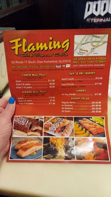 Menu photo 2 Flaming Grill & Supreme Buffet East Rutherford, NJ Menu photo 2 Flaming Grill & Supreme Buffet East Rutherford, NJ