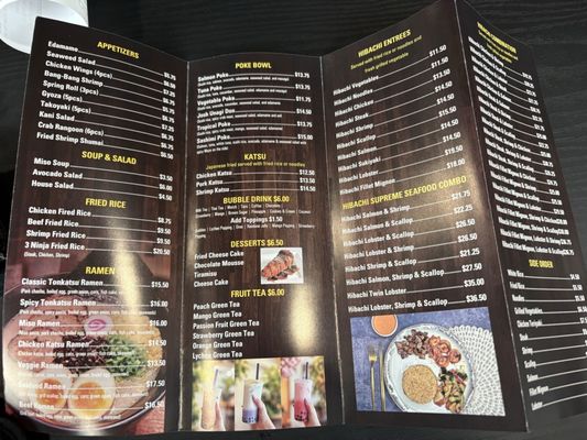 Menu photo 4 3Ninja’s Washingtonville, NY