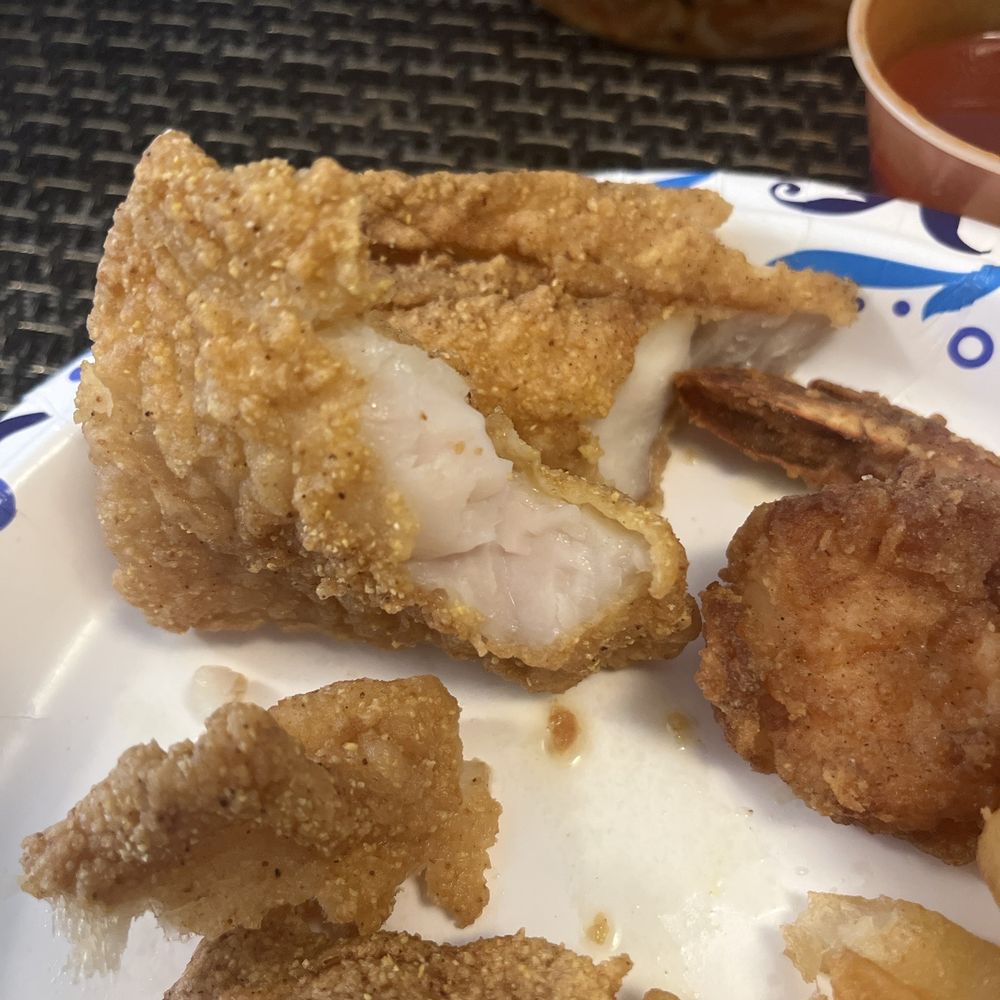 Old undercooked Catfish Fillet Old undercooked Catfish Fillet
