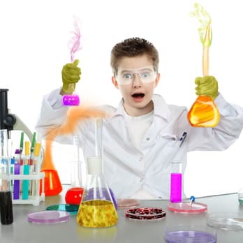 Mad Science - Fun with chemistry - Mad Scientist's Laboratory Summer Camp - Educational Services Near Me - Mission Viejo, California