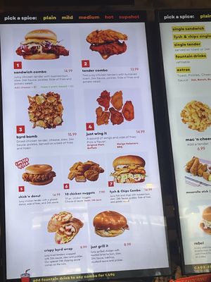 Menu photo 1 Byrd's Hot Chicken Chicago, IL