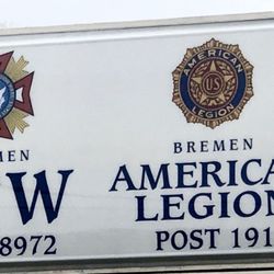 Bremen Vfw Post 8972 - Outdoor sign