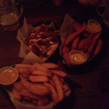 The Blind Bear - Chip selection: chilli cheese fries ($11) sweet potato wedges ($9), steak fries ($8) - Restaurants Near Me - Cronulla, NSW