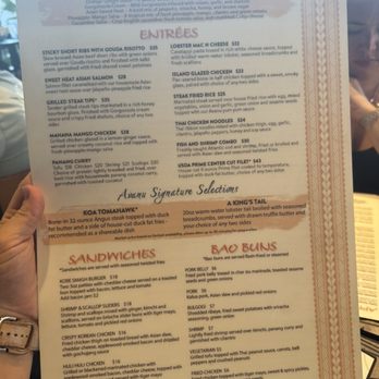 Avanu - Menu - Diners Near Me - New Smyrna Beach, Florida Avanu - Menu - Diners Near Me - New Smyrna Beach, Florida