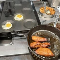The new salmon & fried egg offerings