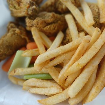 Tastebuds Live - Lemon Pepper Wings basket - American Near Me - Fort Worth, Texas