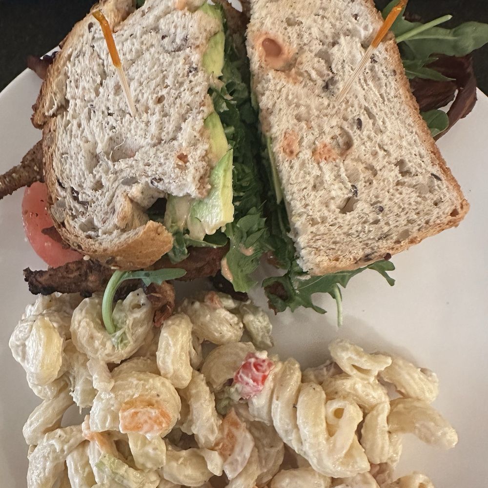 Anthony's Cheesecake - Soft crab shell BLT and pasta salad - American Near Me - Bloomfield, New Jersey Anthony's Cheesecake - Soft crab shell BLT and pasta salad - American Near Me - Bloomfield, New Jersey