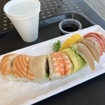 Orange Roll & Sushi - Rainbow Chef Special Roll - Japanese Near Me - Cypress, California Orange Roll & Sushi - Rainbow Chef Special Roll - Japanese Near Me - Cypress, California
