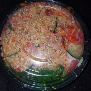 All About Poke - Well packed Poke Bowl. - Seafood Near Me - Burbank, California
