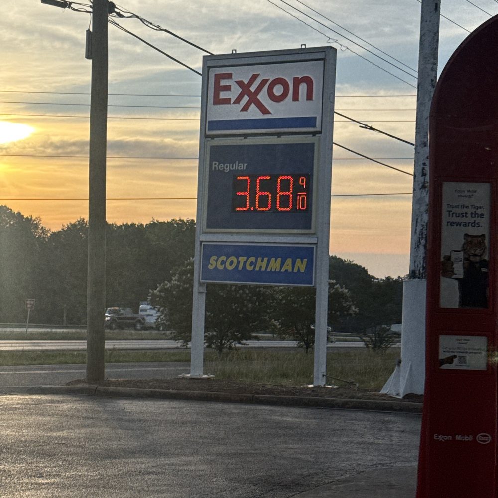 Exxon - 3.68 baby ! 6/7/2026 - Gas Stations Near Me - SHELBY, North Carolina