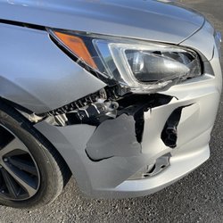 Fishkill Auto Body - This was the damage to my car that they fixed