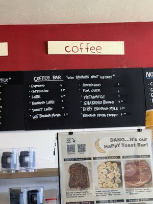 Menu photo 4 Banana Dang Coffee Oceanside, CA