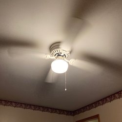 Johnson Electrical and Construction - Ceiling fan with light