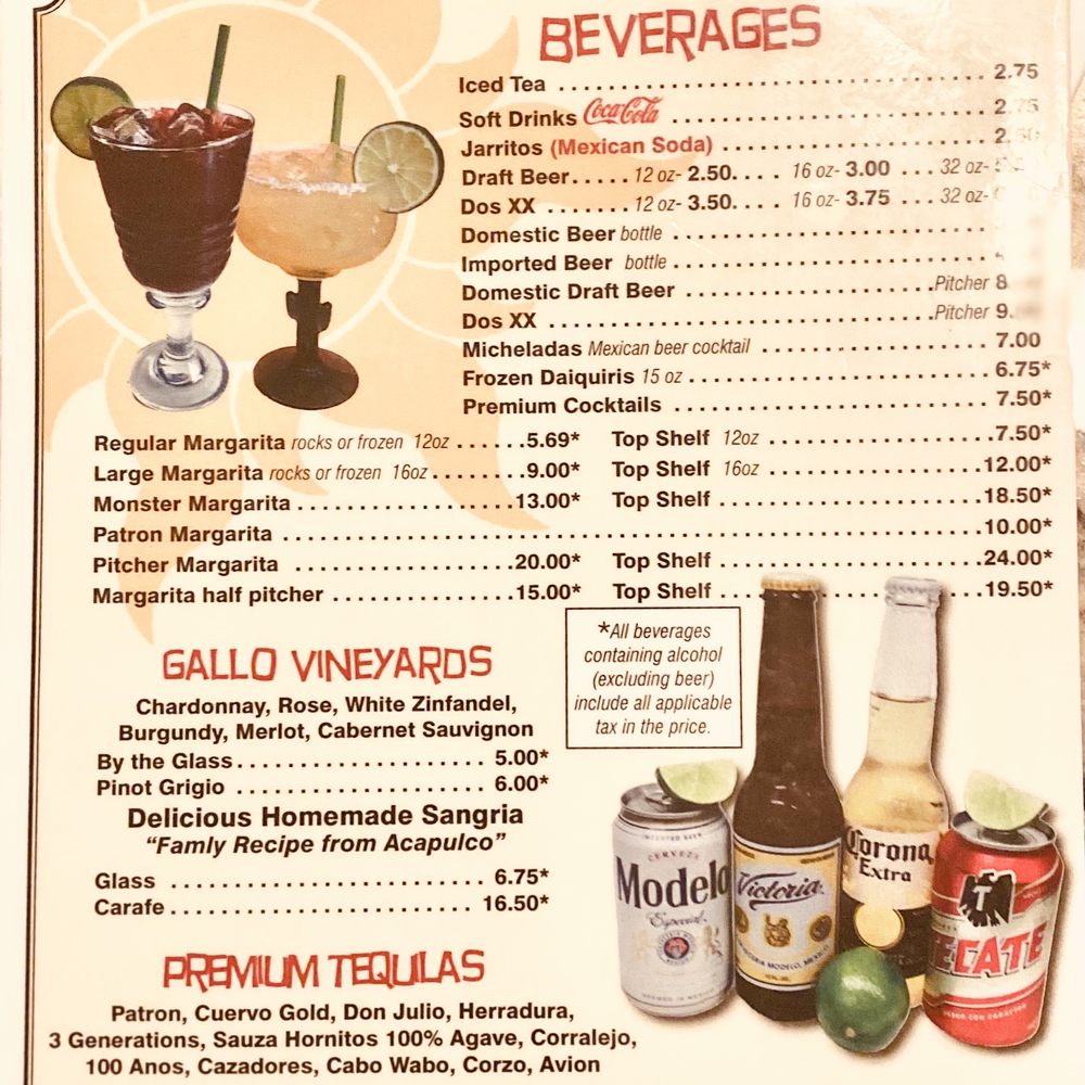 Cinco Amigos - a menu for a mexican restaurant - Mexican Near Me - Loudon, Tennessee Cinco Amigos - a menu for a mexican restaurant - Mexican Near Me - Loudon, Tennessee