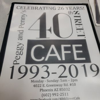 40th Street Cafe - Mmmmm breakfast! - Diners Near Me - Phoenix, Arizona