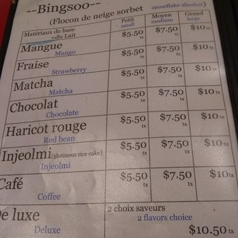 Opiano - Menu - Korean Near Me - Montreal, Quebec Opiano - Menu - Korean Near Me - Montreal, Quebec