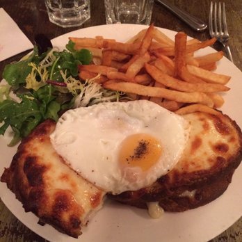 Le Baratin - CROQUE-MADAME. So yummy! - Cafes Near Me - New York, New York