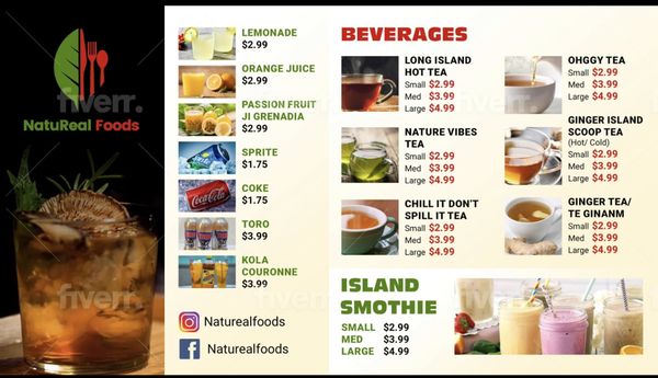 Menu photo 2 NatuReal Foods Van Nuys, CA Menu photo 2 NatuReal Foods Van Nuys, CA