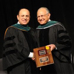 Watergate and Mclean Allergy and Asthma Centers. - Dr. Nsouli receiving an important award from the ACAAI by Dr. Sami Bahna