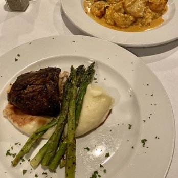Big Fin Seafood - 8oz center cut filet, shrimp & scallop orleans - Seafood Near Me - Orlando, Florida Big Fin Seafood - 8oz center cut filet, shrimp & scallop orleans - Seafood Near Me - Orlando, Florida