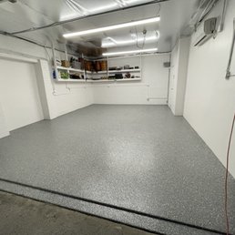 Final product of the epoxy installation Final product of the epoxy installation
