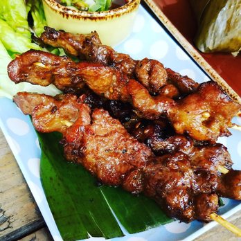 Lao Cafe - Pork skewers - Laotian Near Me - London, XGL
