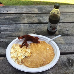 World's Ends State Park Concession Stand - Breakfast food was great!