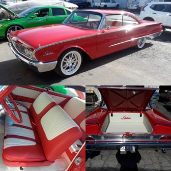 Roman's Upholstery - A customer's 1960 Ford Starliner - Furniture Reupholstery Near Me - Auburn, California Roman's Upholstery - A customer's 1960 Ford Starliner - Furniture Reupholstery Near Me - Auburn, California