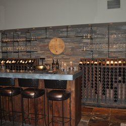 Kelleher Family Vineyard - The counter 'bar' area of tasting room.