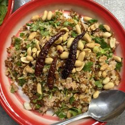 Nam Khao (Crispy Rice) Nam Khao (Crispy Rice)