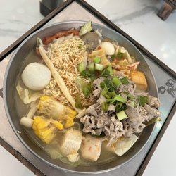 Miha’ Hotpot & Boba - Spicy beef noodle soup