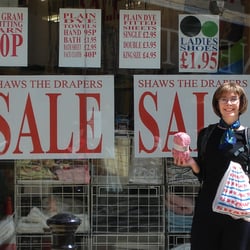 Shaws The Drapers - Some beautiful yarn which I bought for only 99 pence a ball!