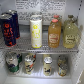Holbrooke Hotel - Our fridge- you drink you pay - Hotels Near Me - Grass Valley, California