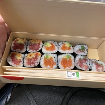 JoJi Box - Maki Flight (ate a piece) - Japanese Near Me - New York, New York JoJi Box - Maki Flight (ate a piece) - Japanese Near Me - New York, New York