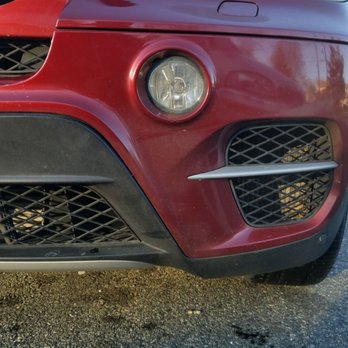 Progressive Car Care - Poorly cleaned front bumper - Car Wash Near Me - Totowa, New Jersey