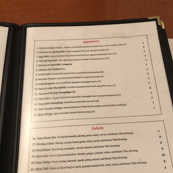 Royal Thai - Menu as of 9/22/18 - Thai Near Me - Gurnee, Illinois Royal Thai - Menu as of 9/22/18 - Thai Near Me - Gurnee, Illinois