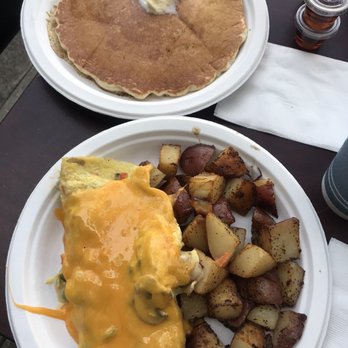 OD's Kitchen - Veggie omelette and pancake - Breakfast & Brunch Near Me - Gilroy, California OD's Kitchen - Veggie omelette and pancake - Breakfast & Brunch Near Me - Gilroy, California