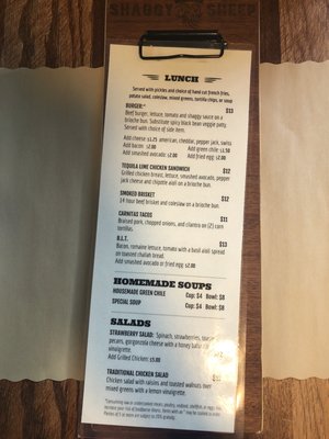 Menu photo 8 The Shaggy Sheep Grant, CO